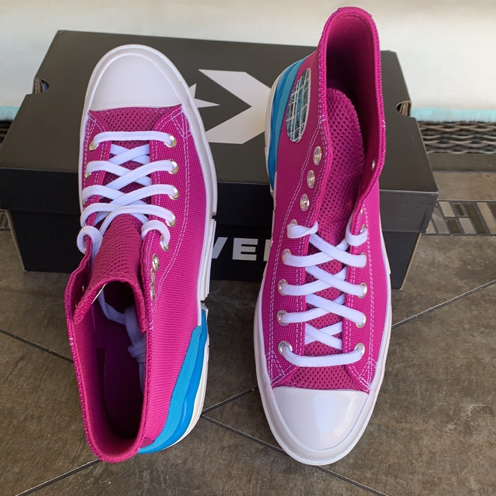 CONVERSE CPX70 HI CACTUS FLOWER/SAIL BLUE/WHITE W - Picture 8 of 14